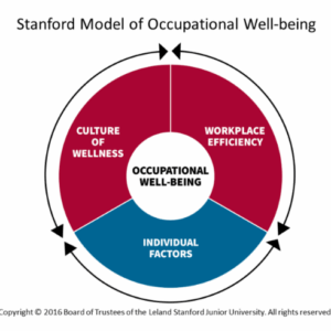 Occupational well-being diagram
