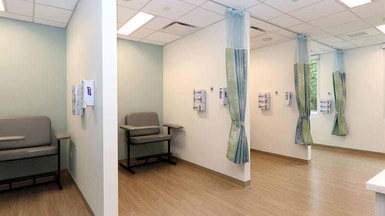 Laboratory Blood Draw Room