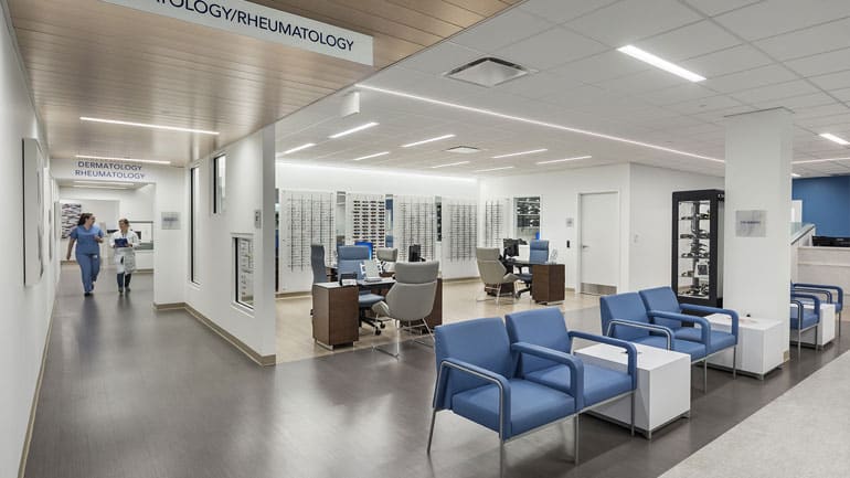 Optical Shop and Waiting Room